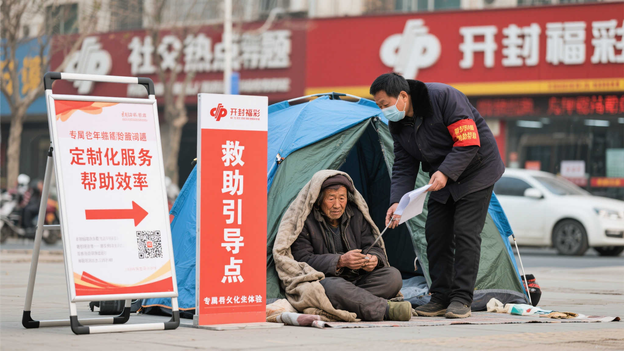开封福彩:温情救助服务设点引导,让关怀更贴近人心 近年来,无家可归者和困难群众频繁成为社会